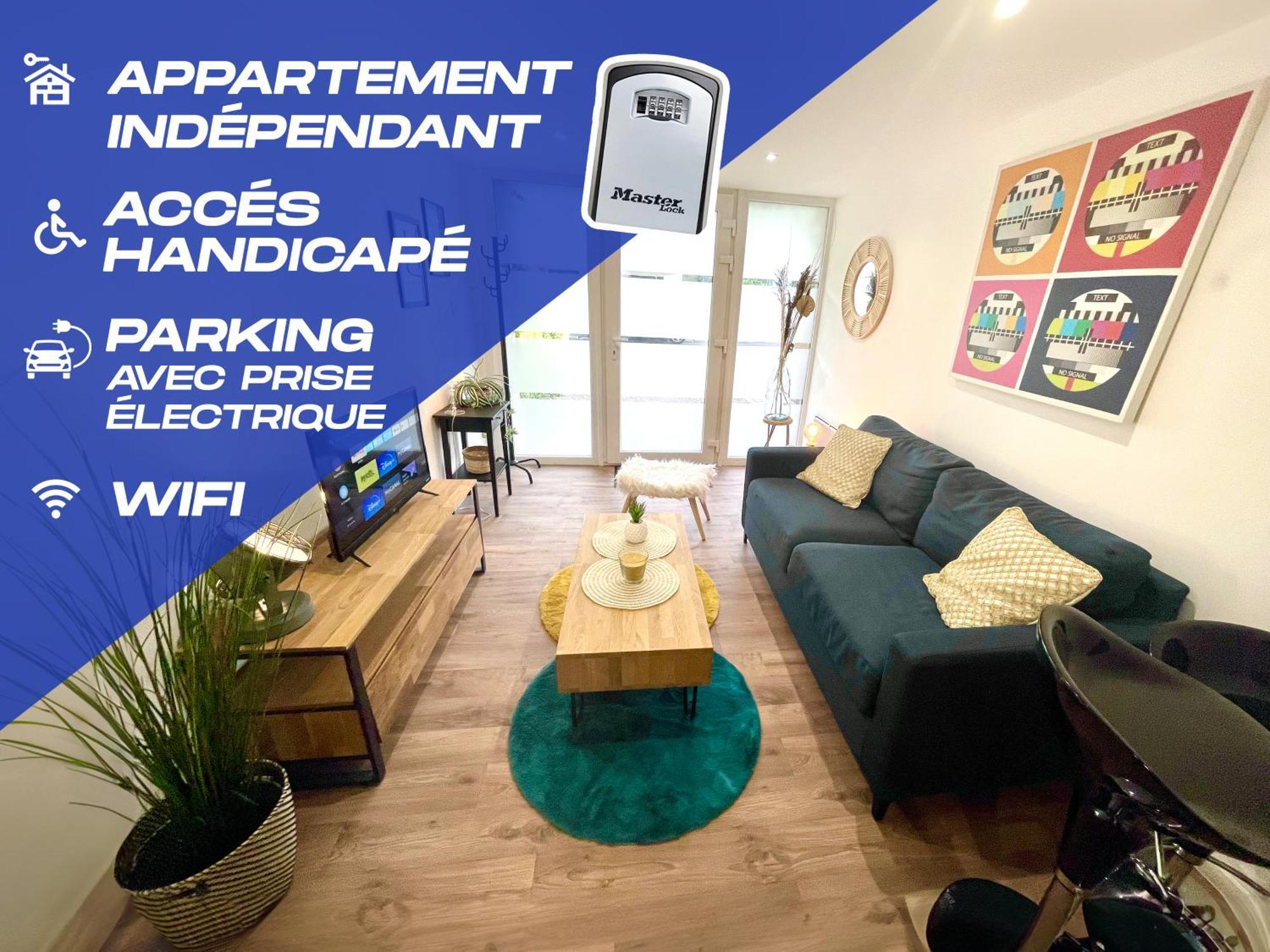 Apartment Elegant / Independant / Rdc / Parking *
